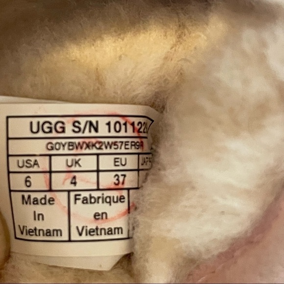 UGG Pearle Slippers Woman Size 6 - Picture 7 of 7